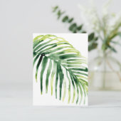 Tropisch Jewel Leaf Briefkaart (Staand voorkant)