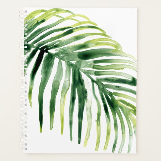 Tropisch Jewel Leaf Planner (Voorkant)
