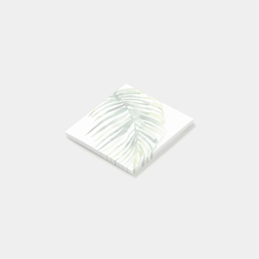 Tropisch Jewel Leaf Post-it® Notes (Schuin)