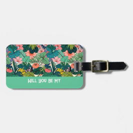 Tropisch, jij bent mijn bagagelabel