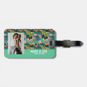 Tropisch, jij bent mijn bagagelabel (Achterkant horizontaal)