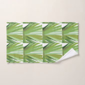 Tropisch Jungle Bladeren Patroon Bad Handdoek (Handdoek)
