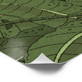 Tropisch jungle bos perfect poster (Hoek)