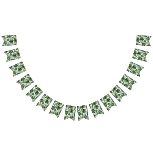 Tropisch jungle bunting banner (Alle)