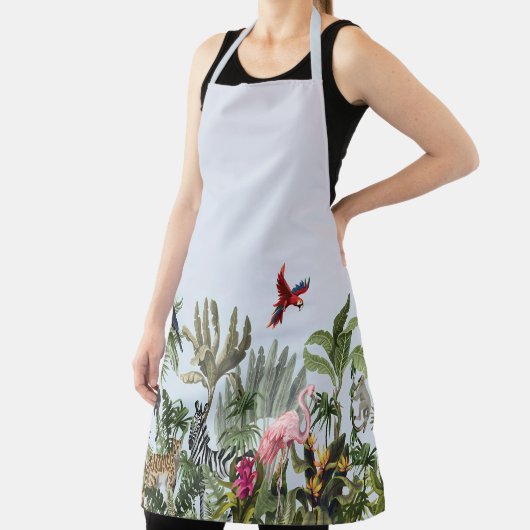 Tropisch Jungle Keuken Schort (Insitu)