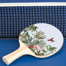 Tropisch Jungle Wildlife Pingpongbat Tafeltennisbatje