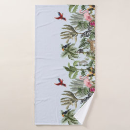 Tropisch Jungle Wildlife Strand & Badhanddoek