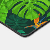 Tropisch Junglebladpatroon Bureaumat (Hoek)