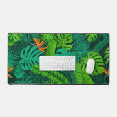 Tropisch Junglebladpatroon Bureaumat (Keyboard & Muis)