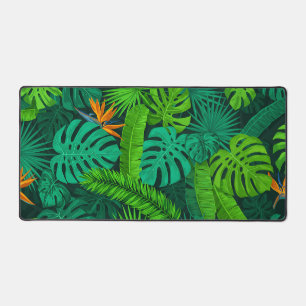 Tropisch Junglebladpatroon Bureaumat