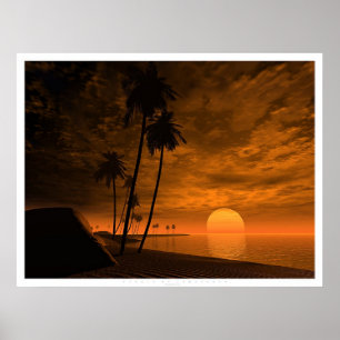 Tropisch Kaapverdië Poster