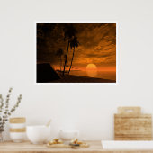 Tropisch Kaapverdië Poster (Keuken)