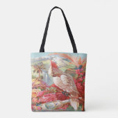 tropisch kaketoe Poster Tote Bag (Achterkant)