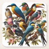 Tropisch Kartonnen Onderzetters (Voorkant)