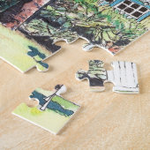 Tropisch katoen van Kauai Puzzles Legpuzzel (Zijkant)