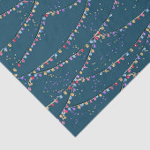 Tropisch kerstcadeaupapier voor feestdagen tissuepapier (Detail)