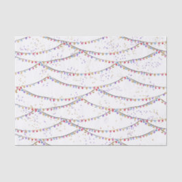 Tropisch kerstcadeaupapier voor feestdagen tissuepapier