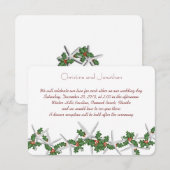 Tropisch kerstfeest met kleine staarvis voor heili kaart (Voorkant / Achterkant)