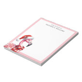 Tropisch kerstfeest notitieblok (Linkerzijde)