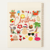 Tropisch Kerstfeest Planner (Achterkant)