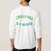 Tropisch kerstkerstshirt trui (Achterkant)