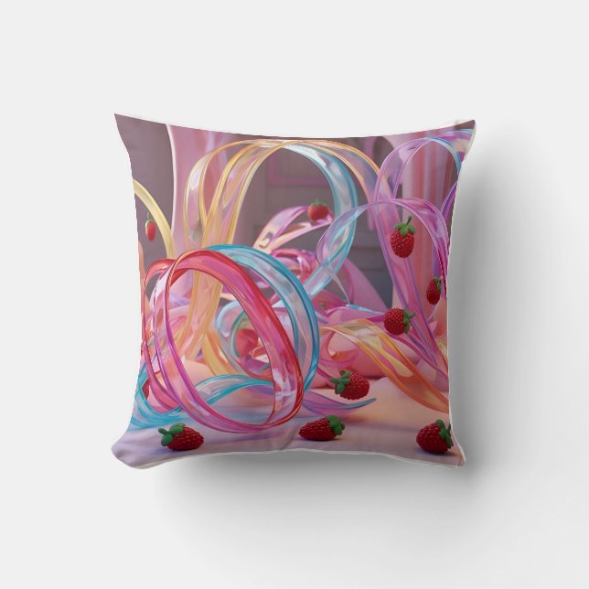 Tropisch kerstkussen: Kerstmis in juli 2-in-1 Kussen (Voorkant)