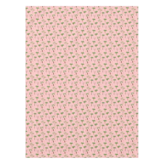 Tropisch kerstpalmbomen patroon tafelkleed (Voorkant)