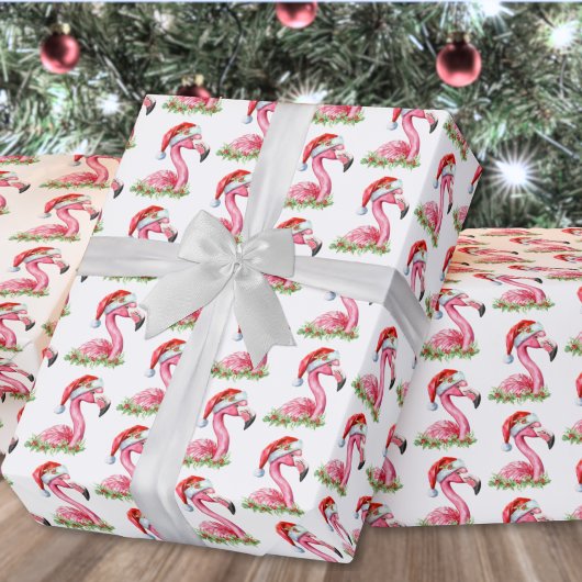 Tropisch Kerststrand Cadeaupapier