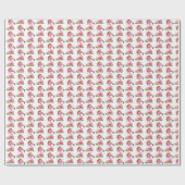 Tropisch Kerststrand Cadeaupapier (Vlak)