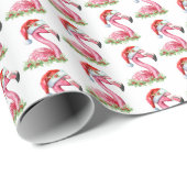 Tropisch Kerststrand Cadeaupapier (Rol Hoek)
