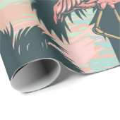 tropisch kleurig naadloos patroon met pi cadeaupapier (Rol Hoek)