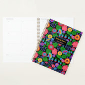 Tropisch kleurrijke bloemen Floral Summer Pattern Planner (Display)