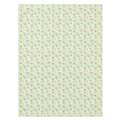 Tropisch kokosgleufpatroon tafelkleed (Voorkant)