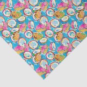Tropisch Kokossummer Tissuepapier (Detail)