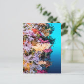 Tropisch koraalrif briefkaart (Staand voorkant)