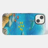 Tropisch koraalrif iPhone hoesje (Achterkant horizontaal)