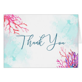 Tropisch koraalrif Waterverf