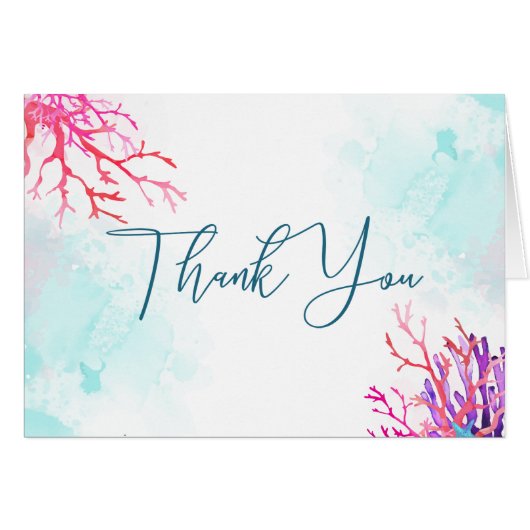 Tropisch koraalrif Waterverf (Voorkant Horizontaal)