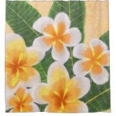 Tropisch kunstgordijn douchegordijn (Voorkant)