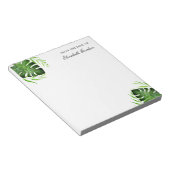 Tropisch laat het Manuscript van het Oerwoud Perso Notitieblok (Schuin)