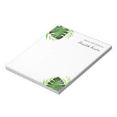 Tropisch laat het Manuscript van het Oerwoud Perso Notitieblok (Linkerzijde)