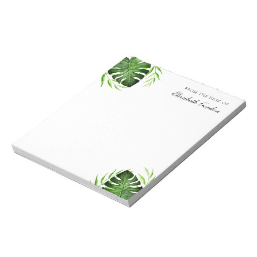 Tropisch laat het Manuscript van het Oerwoud Perso Notitieblok (Linkerzijde)