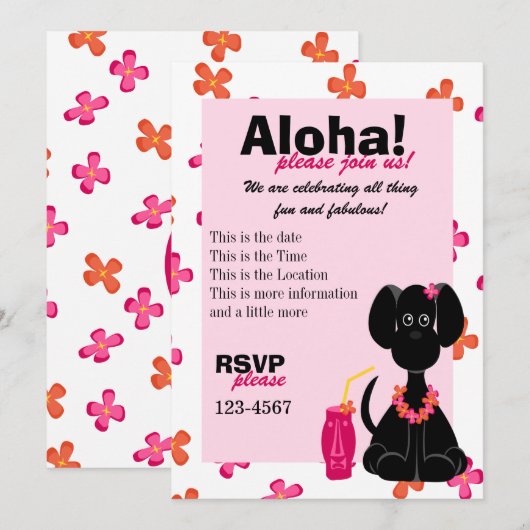 Tropisch Lab Kaart (Voorkant / Achterkant)