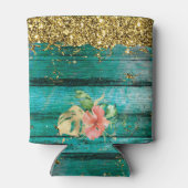 Tropisch landlogo blikjeskoeler (Achterkant)