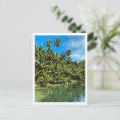 Tropisch landschap, filipijnen, herfsten van Kawas Briefkaart (Staand voorkant)