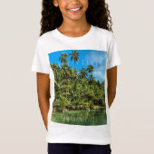 Tropisch landschap, filipijnen, herfsten van Kawas T-shirt (Voorkant)