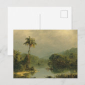Tropisch landschap Frederic Edwin Church Briefkaart (Voorkant / Achterkant)
