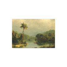 Tropisch landschap Frederic Edwin Church