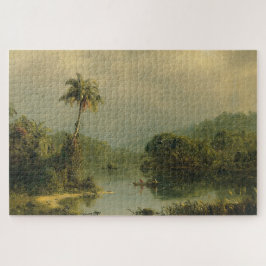 Tropisch landschap Frederic Edwin Church Legpuzzel