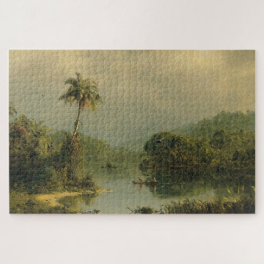 Tropisch landschap Frederic Edwin Church Legpuzzel (Horizontaal)